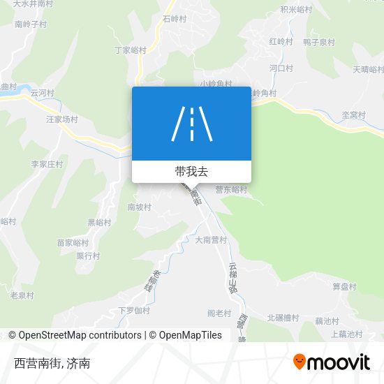 西营南街地图