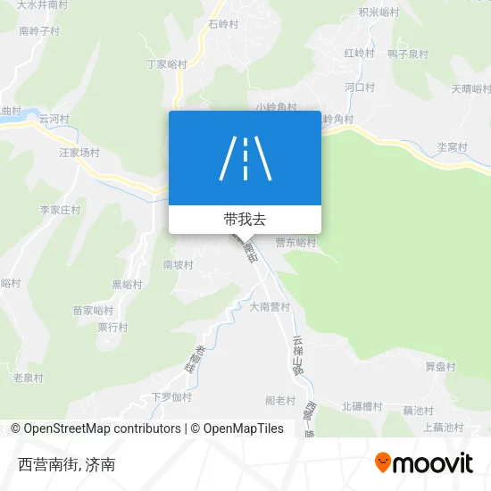 西营南街地图