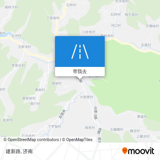 建新路地图
