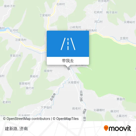 建新路地图