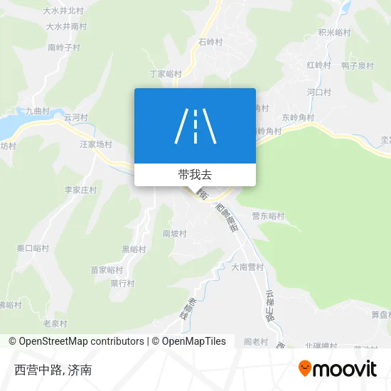 西营中路地图
