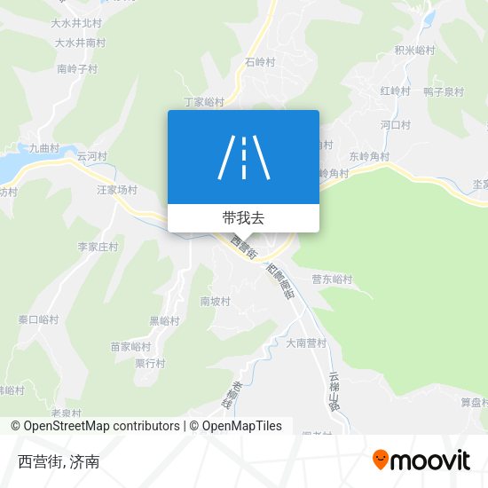 西营街地图