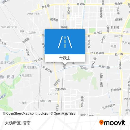 大杨新区地图