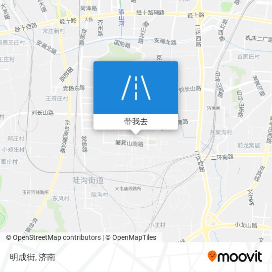 明成街地图