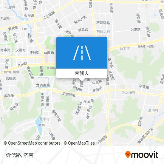 舜信路地图