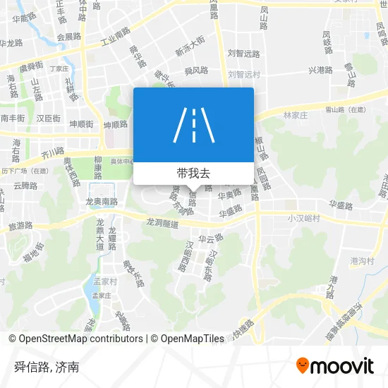 舜信路地图