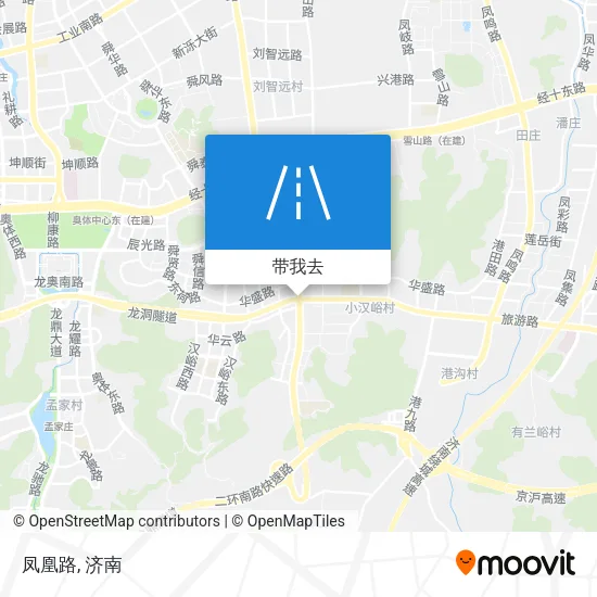 凤凰路地图
