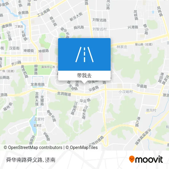 舜华南路舜义路地图