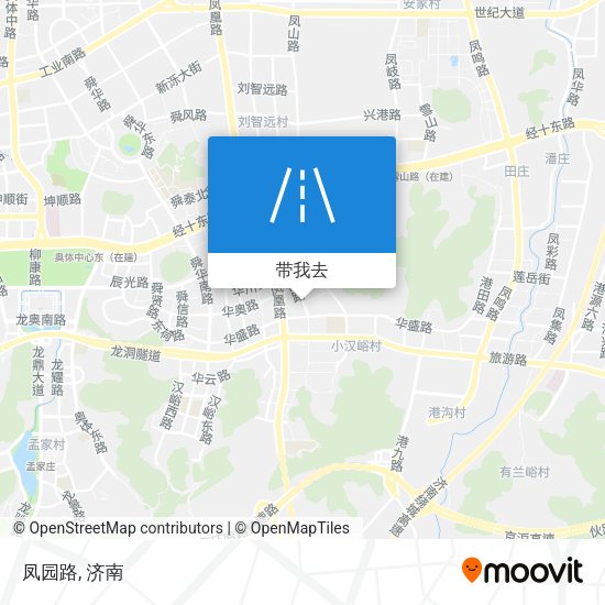 凤园路地图