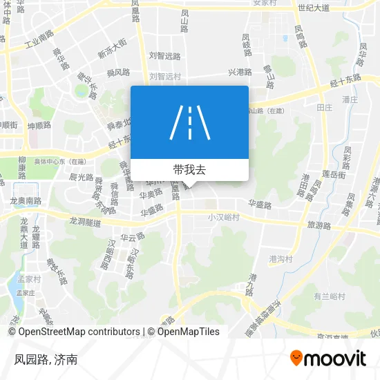 凤园路地图