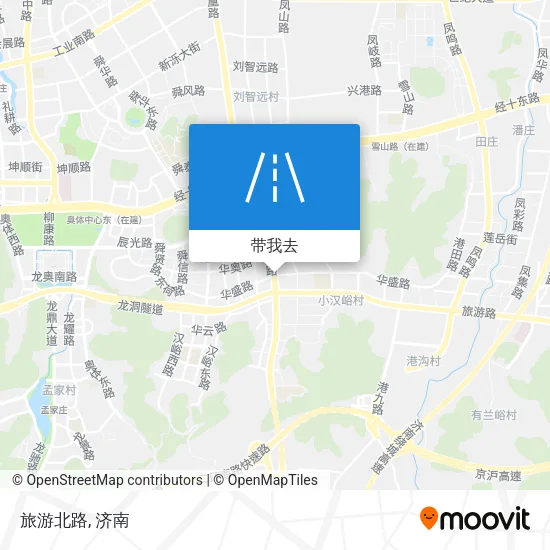 旅游北路地图