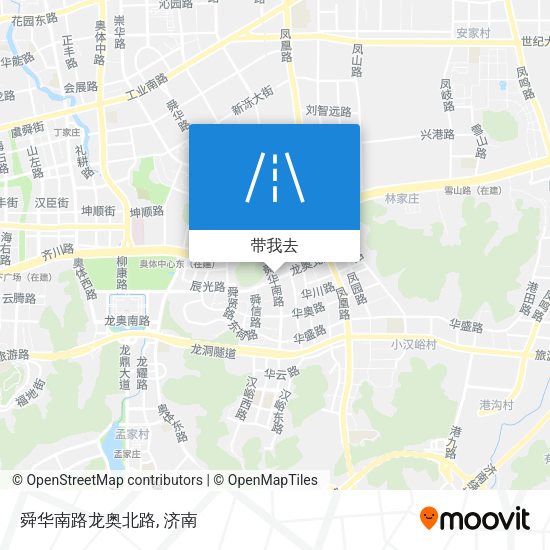 舜华南路龙奥北路地图