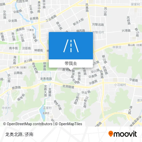 龙奥北路地图