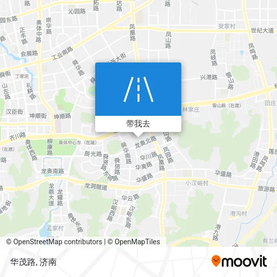 华茂路地图