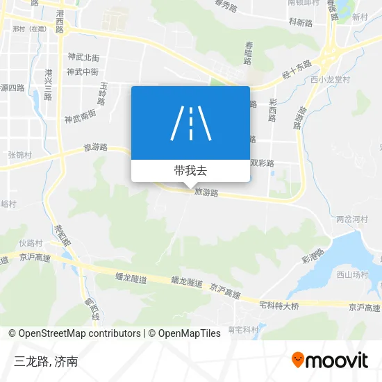 三龙路地图