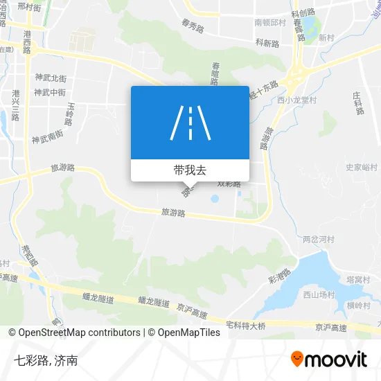 七彩路地图