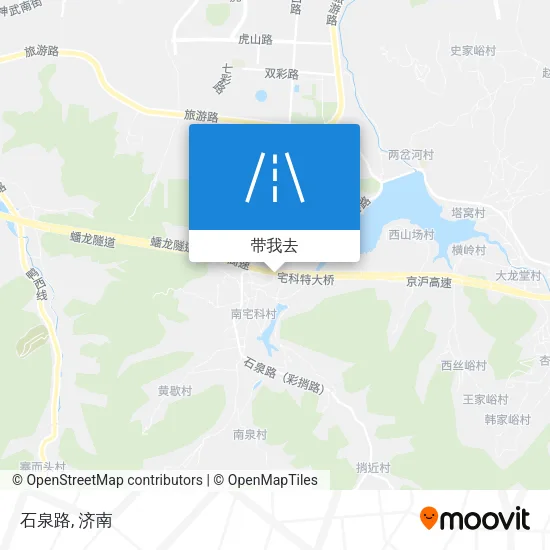 石泉路地图