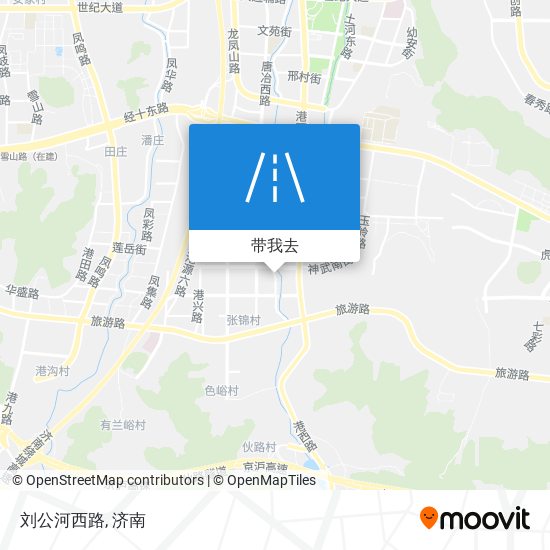 刘公河西路地图