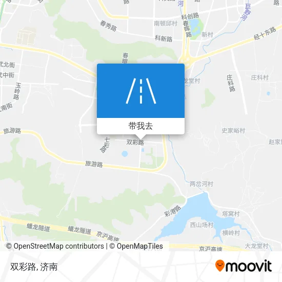 双彩路地图