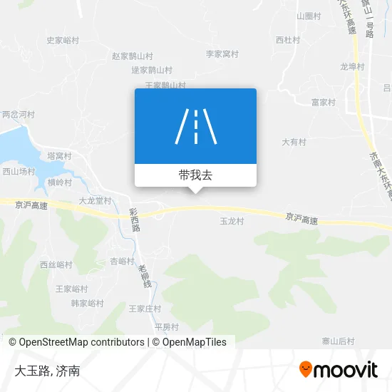 大玉路地图