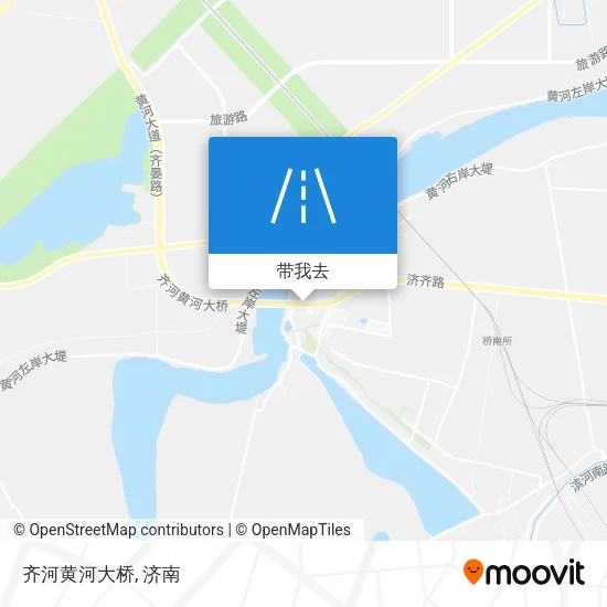 齐河黄河大桥地图