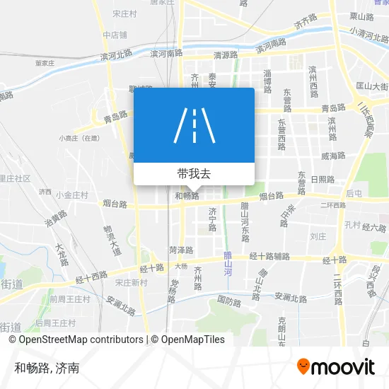 和畅路地图