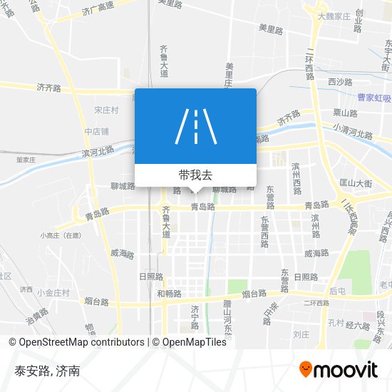 泰安路地图