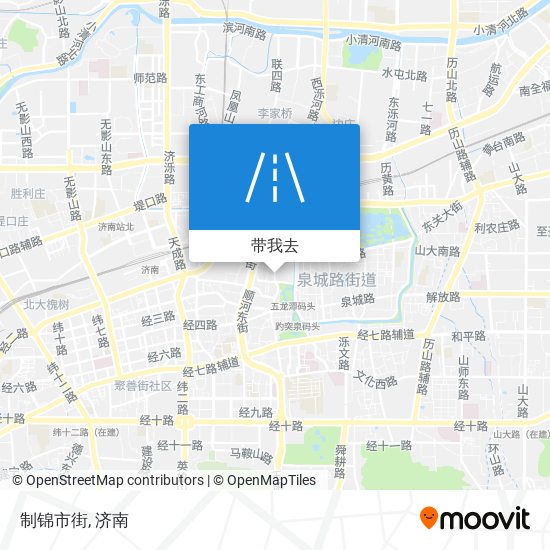 制锦市街地图