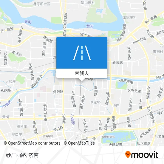 纱厂西路地图