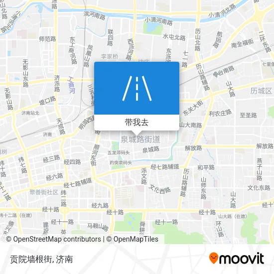 贡院墙根街地图