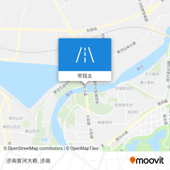 济南黄河大桥地图