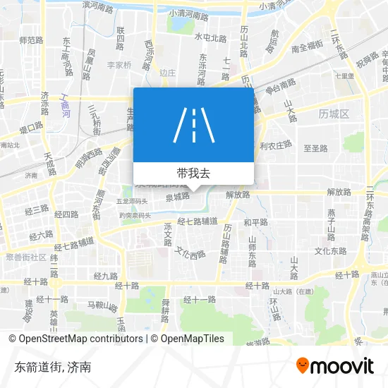 东箭道街地图