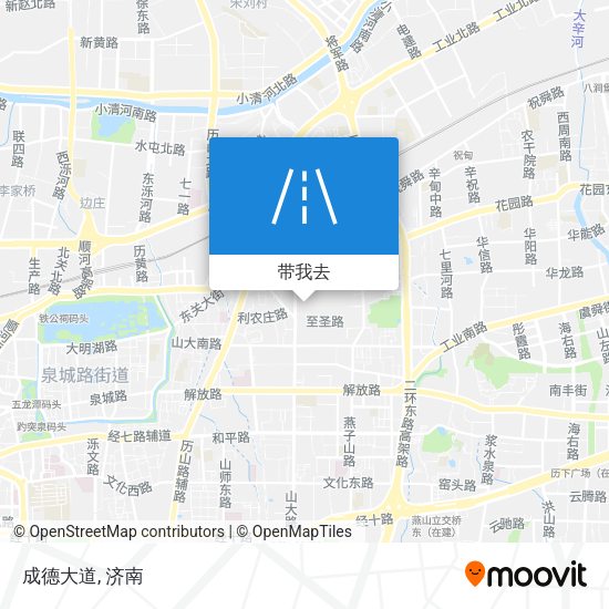 成德大道地图