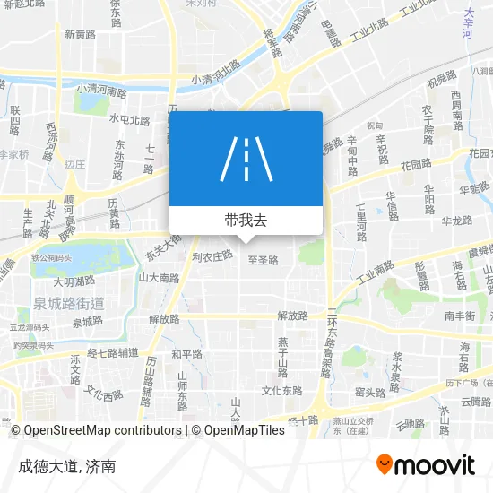成德大道地图
