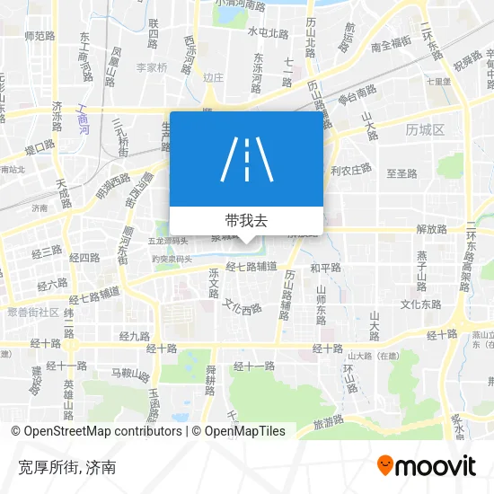宽厚所街地图
