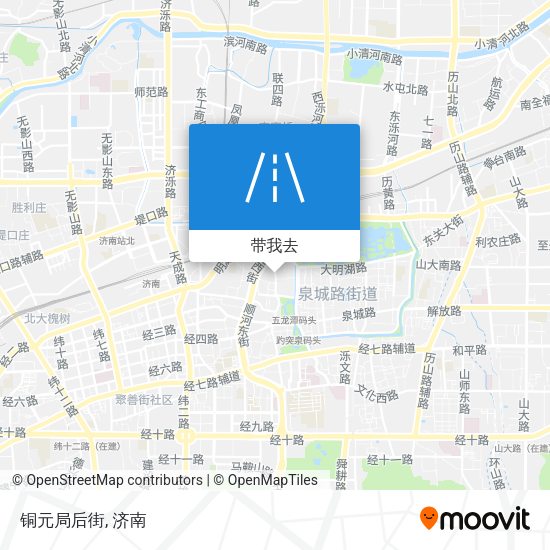 铜元局后街地图