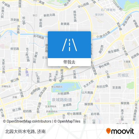 北园大街水屯路地图