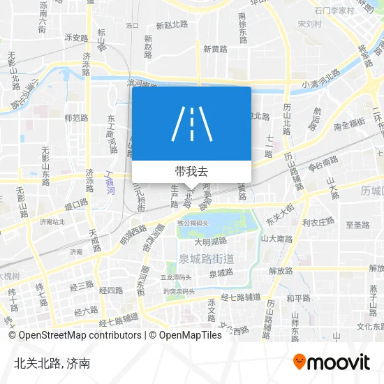 北关北路地图