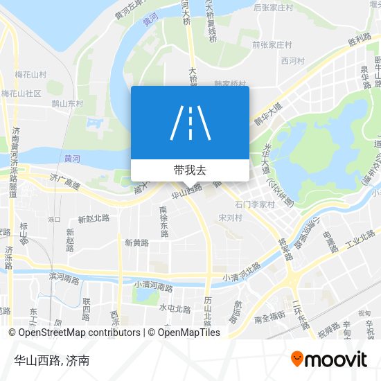 华山西路地图