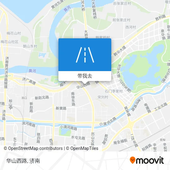 华山西路地图