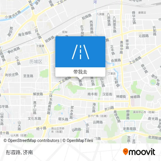 彤霞路地图