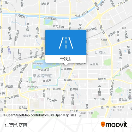 仁智街地图