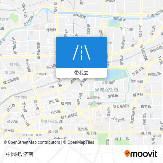 中园街地图