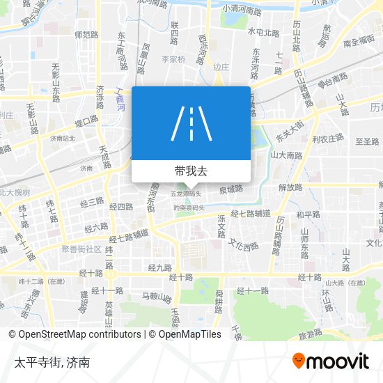 太平寺街地图