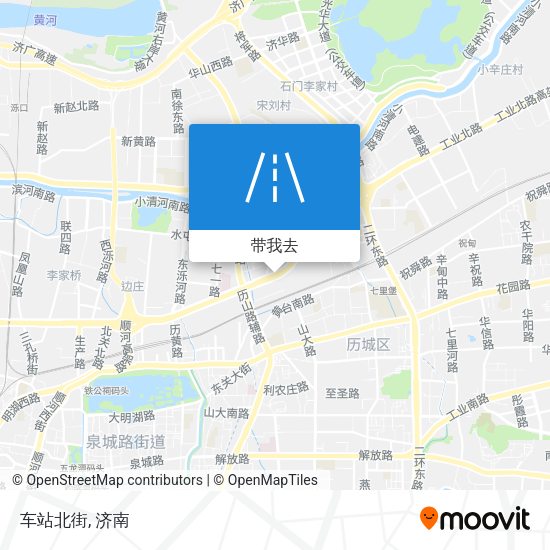 车站北街地图