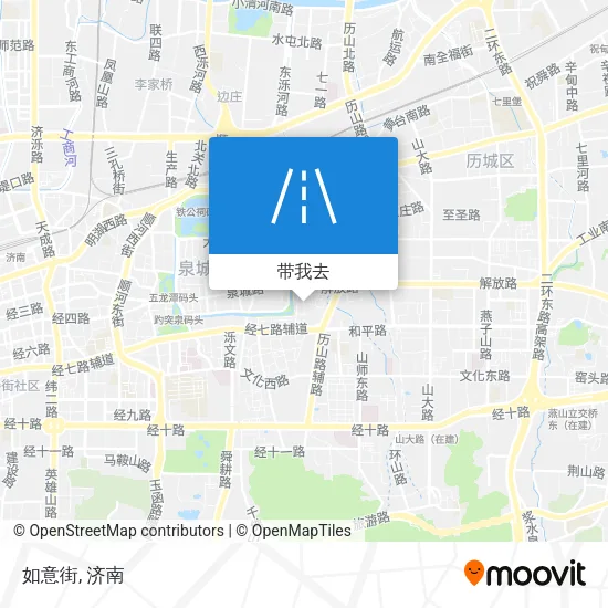 如意街地图