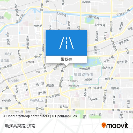 顺河高架路地图