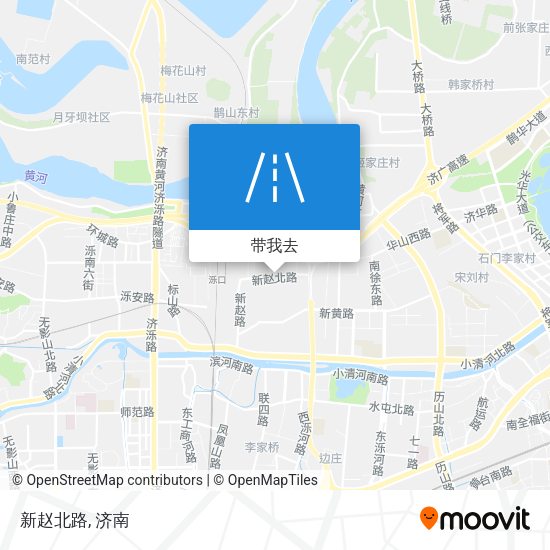 新赵北路地图