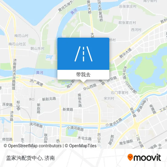 盖家沟配货中心地图