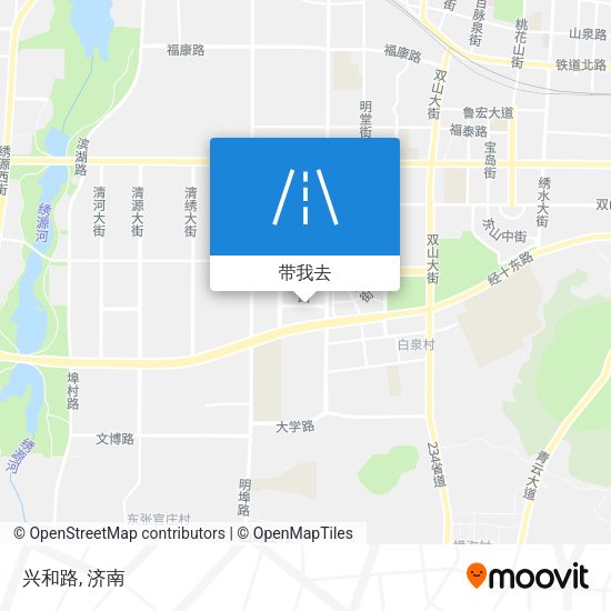 兴和路地图